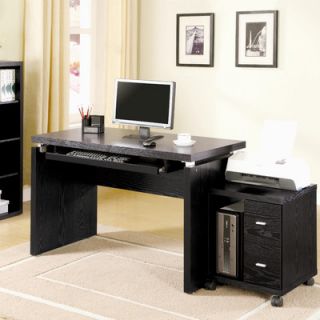Wildon Home ® Castle Pines Computer Desk 800831 Color Black