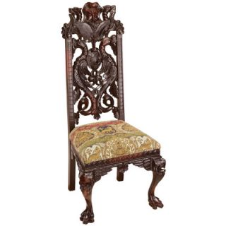 Design Toscano Knottingley Manor Fabric Side Chair (Set of 2) AF91304