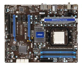 MSI Socket AM3/AMD 890FX/DDR3/SATA3&USB3.0/A&GbE/ATX Motherboard 890FXA GD65 Computers & Accessories