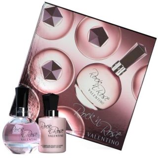 Valentino Rockn Rose Gift Set (50ml Eau de Parfum with Body Lotion)      Perfume