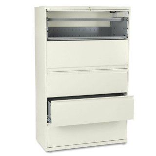 HON895LBRL   800 Series 42 Wide 5 High Lateral File with 2 Roll Out Shelves
