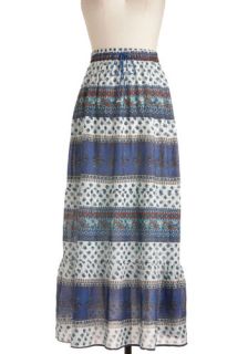 Incense of Style Skirt in Sapphire  Mod Retro Vintage Skirts
