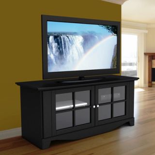 Nexera Pinnacle 56 TV Stand 101206/100606 Glass Color Clear Glass