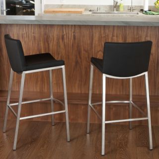 Home Loft Concept Reeves PU Barstool (Set of 2) W9707329