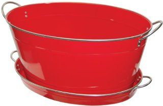 On The Edge 900504 Red Outdoor Carrying Bevarage Tub Automotive
