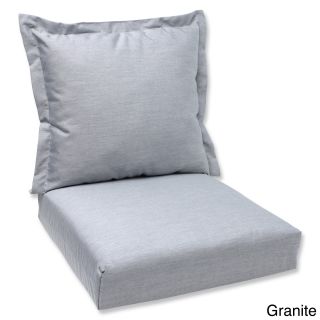 Pillow Perfect Deep Seating Cushion And Back Pillow With Sunbrella Fabric