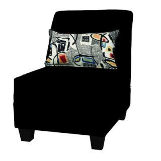 Serta Upholstery Side Chair 1650AC  Color Graham Black / Graffiti Nightlight