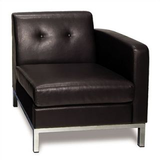 Ave Six Wall Street Chair WST51RF E34 Color Black