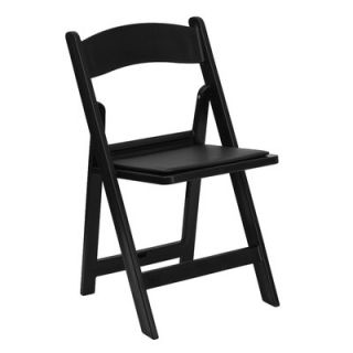 FlashFurniture Hercules Series Resin Folding Chair LEL1 Color Black, Quantit