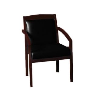 Mayline Corsica Two Wood Guest Chair VSCA Finish Golden Cherry