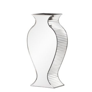 Rounded Mirrored Vase   Small