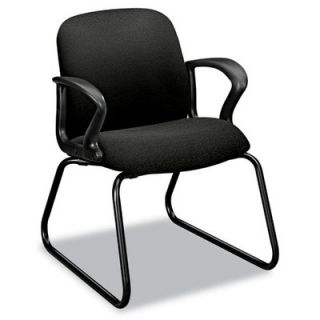 HON Sled Base Guest Chair HON2073CU Color Black