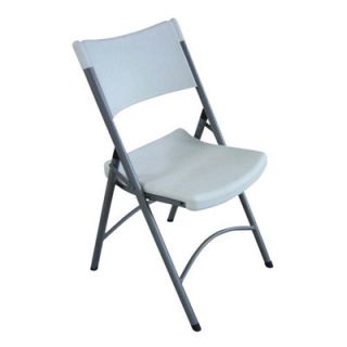 Lorell Folding Chair Platinum LLR62515