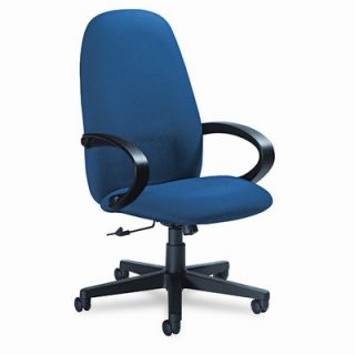 Global Total Office Enterprise High Back Pneumatic Office Chair with Fixed He