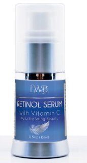 Retinol Serum with Vitamin C  Anti Aging Serum for the Face for Younger Looking Skin and Increased Skin Elasticity  Highly Concentrated Formula Helps to Minimize Fine Lines and Wrinkles  Helps Form Collagen and Elastin   Vitamin E the Super Antioxidant 