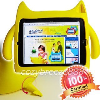Ndevr iPadding Gremlin Apple iPad 2/3/4 Kids Play Case in Yellow (Lightweight, Kid Safe EVA Foam, Shock Absorbing, Free Standing, Sound Booster) Computers & Accessories