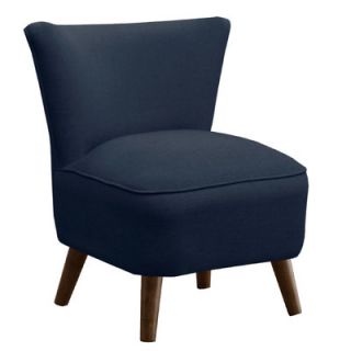 Skyline Furniture Mid Century Slipper Chair 99 1LNN Color Navy