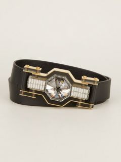 Lanvin Crystal Embellished Belt