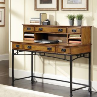 Home Styles Modern Craftsman Executive Desk with Hutch 5050 152