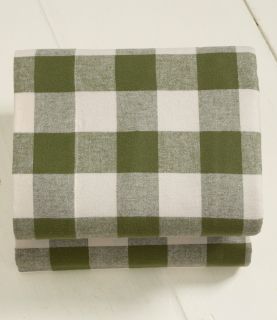 Ultrasoft Comfort Flannel Sheet, Flat Plaid