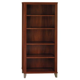 Bush Somerset 65.25 Bookcase WC81465 03 Finish Hansen Cherry