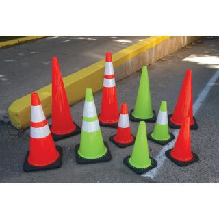 JBC Revolution Series Traffic Cone — Orange, 18in.  Traffic Cones