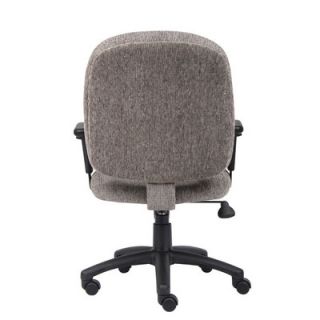 Boss Office Products Mid Back Ergonomic Task Chair with Tilt Tension Control 