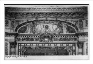 Historic Print (M) The New Theater, New York City Proscenium  