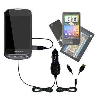 Gomadic Dual DC Vehicle Auto Mini Charger designed for the Samsung SPH M930   Uses Gomadic TipExchange to charge multiple devices in your car Electronics