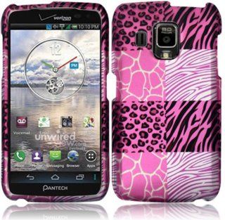 For Pantech Perception ADR930L Hard Design Cover Case Pink Exotic Skins Accessory Cell Phones & Accessories