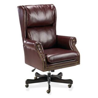 Lorell Traditional High Back Office Chair with Arms LLR60602