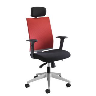 Safco Products TMesh Managerial Chair with T pad Arms and Headrest 7030XX Col