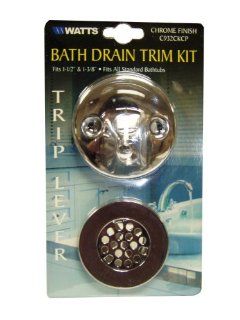 Watts Bath Drain Trim Kit Chrome Finish C932CKCP   Bathroom Accessory Sets