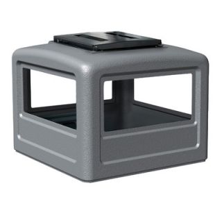 Commercial Zone Square Ashtray Dome Lid 73230 Color Gray