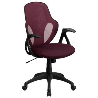 FlashFurniture Mid Back Executive Mesh Chair with Nylon Base H 8880F Color B