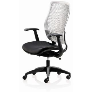 New Spec Executive Elastic Office Chair 418002 Finish Gray/Black