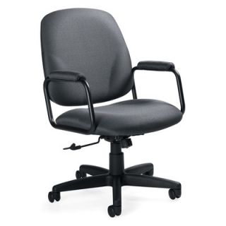 Global Total Office Solo High Back Pneumatic Office Chair 5227 Fabric Stone