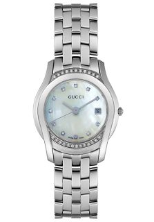 Gucci YA055510  Watches,Womens 5505 Diamond Stainless Steel, Luxury Gucci Quartz Watches