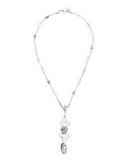 Kali Silver Menari Drop Pendant Necklace
