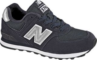 New Balance KL574   Navy/Silver