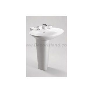 Toto 4" CENTER LAV & PED LPT908.4N#11 White   Pedestal Sinks  