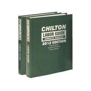 Chiltons Book (CHI216155) 2012 Chilton Labor Guide Manual Set  Automotive Diagnostic Software 