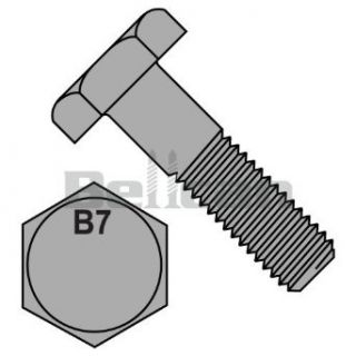 Bellcan BC 10064BHH7 Heavy Hex Bolt Grade B7 ASTM A193 Plain 1 8 X 4 (Box of 35)