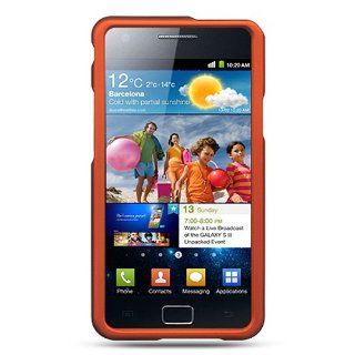 Orange Hard Cover Case for Samsung Omnia SCH i910 O 73 Cell Phones & Accessories