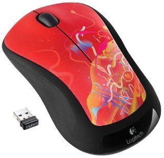 Logitech Wireless Mouse M310   Crimson Ribbons (910 003125) Computers & Accessories