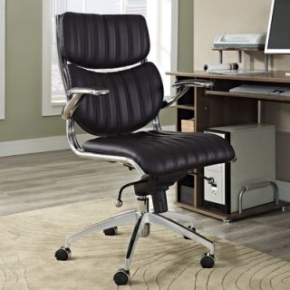 Modway Escape Mid Back Office Chair EEI 1028 Color Brown