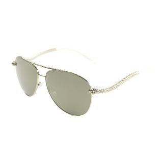 Roberto Cavalli Womens Rc 899 Hoedus 28g Shiny Rose Gold Aviator Sunglasses
