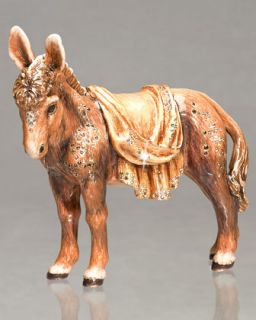 Donkey Figurine   Jay Strongwater