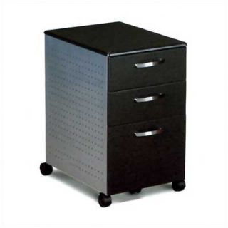 Mayline Eastwinds 3 Drawer Mobile File Pedestal 992 Surface Finish Anthracite