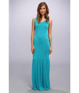 Gabriella Rocha Scoop Neck Ruffle Bottom Dress Womens Dress (Blue)